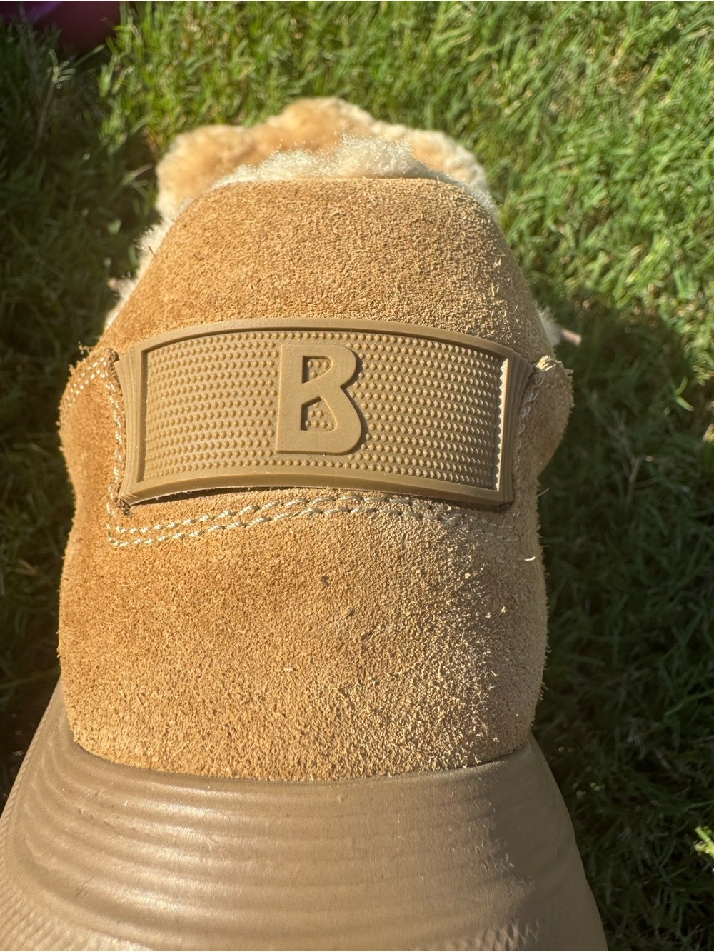 Bogner Malaga Brown Fur-Lined Suede Shearling-Lined Chunky Sneakers EU 42 - Picture 4 of 17